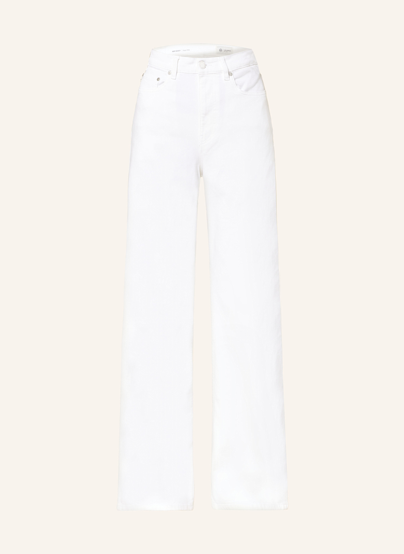 

Джинсы новые мешковатые Ag Jeans, белый