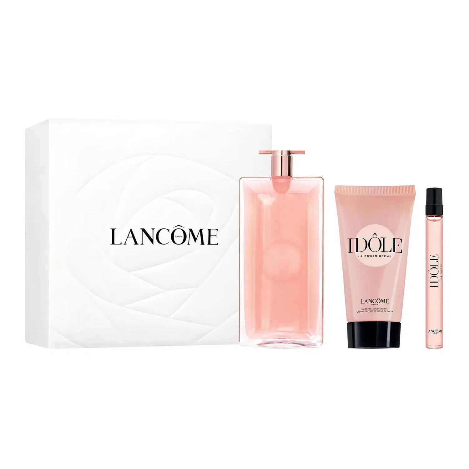 Набор духов Idôle Lancôme 100 мл + 10 мл + лосьон для тела 50 мл