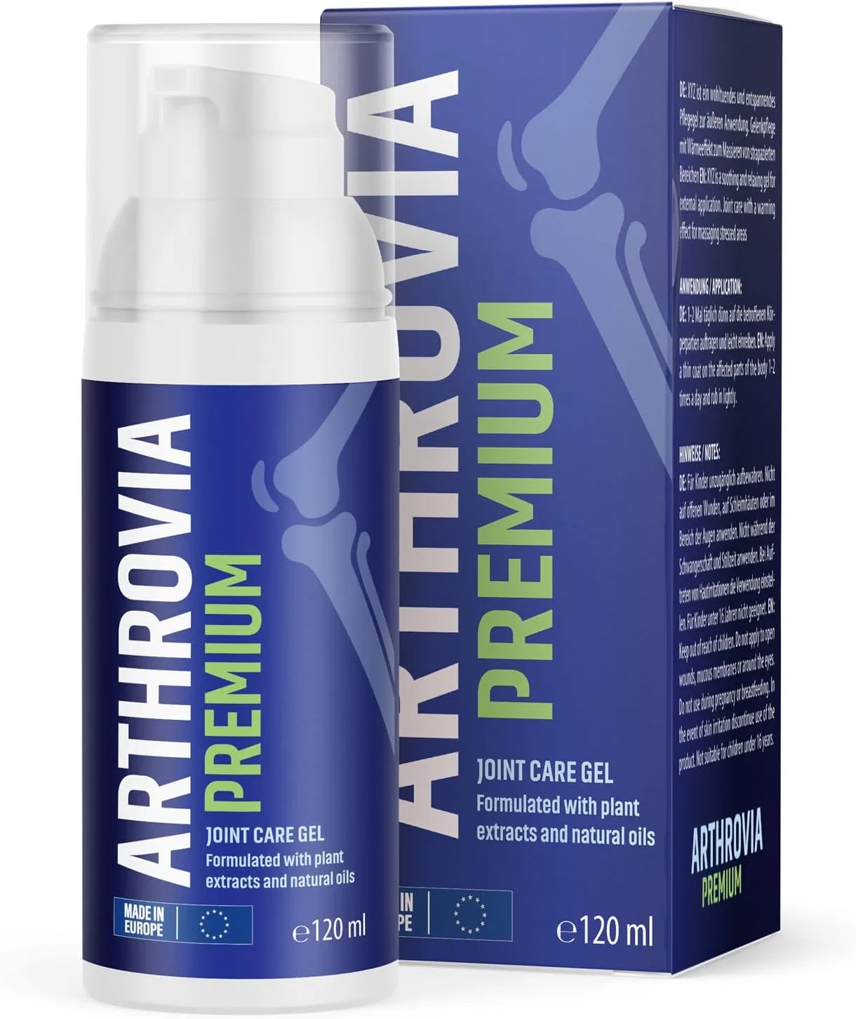 Гель Arthrovia Premium для суставов и мышц, 120 мл Mayproducts