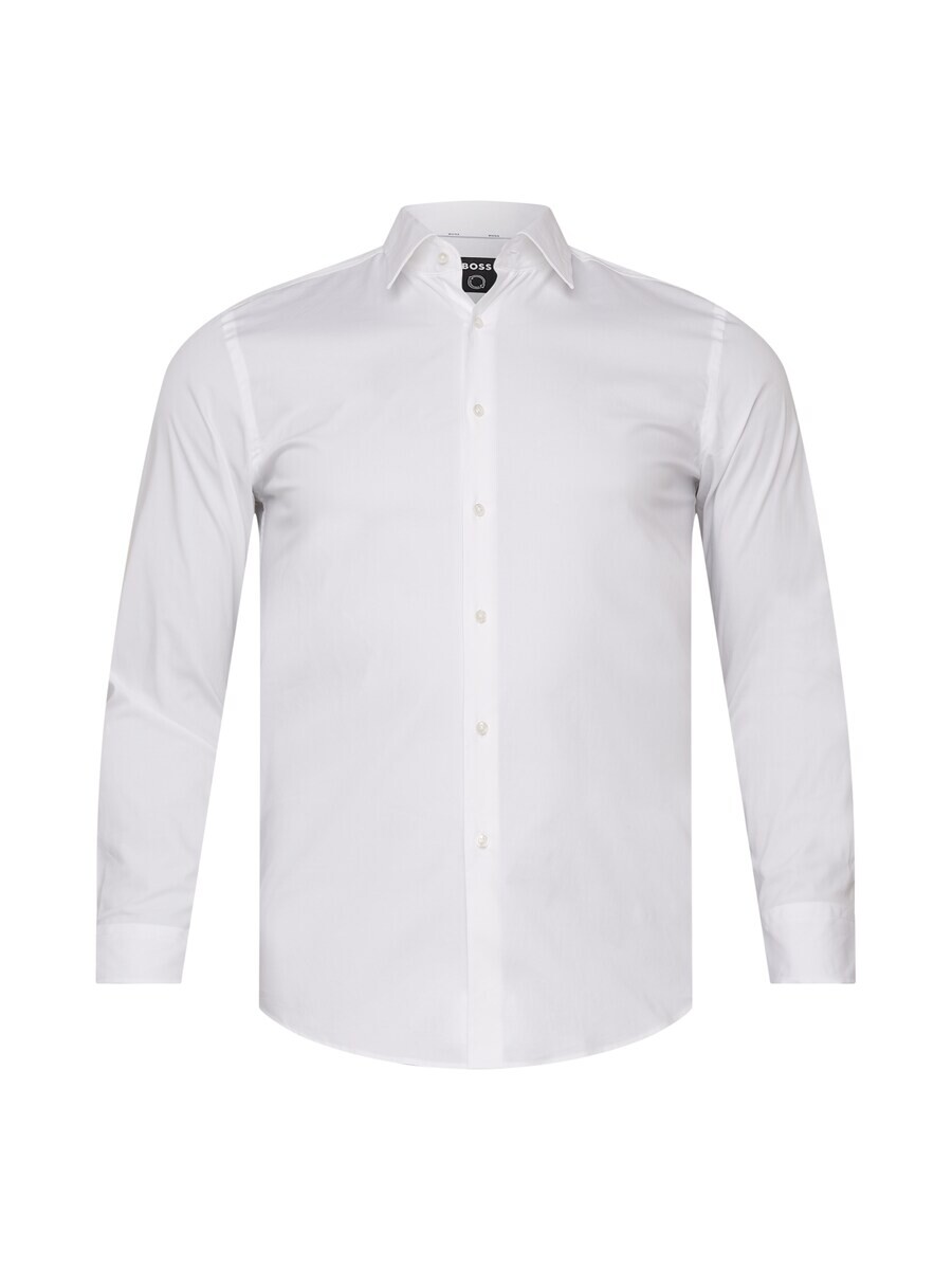 

Повседневная рубашка BOSS Slim fit Button Up Shirt H-Hank, белый