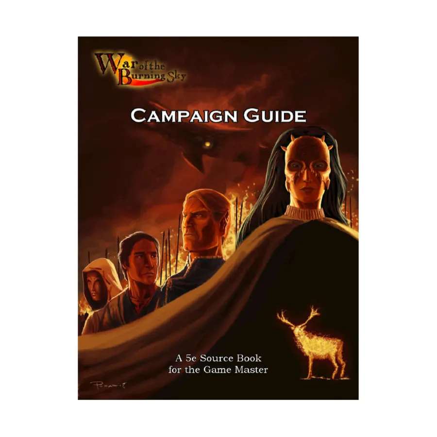 

Campaign Guide (5E), War of the Burning Sky (5E), мягкая обложка
