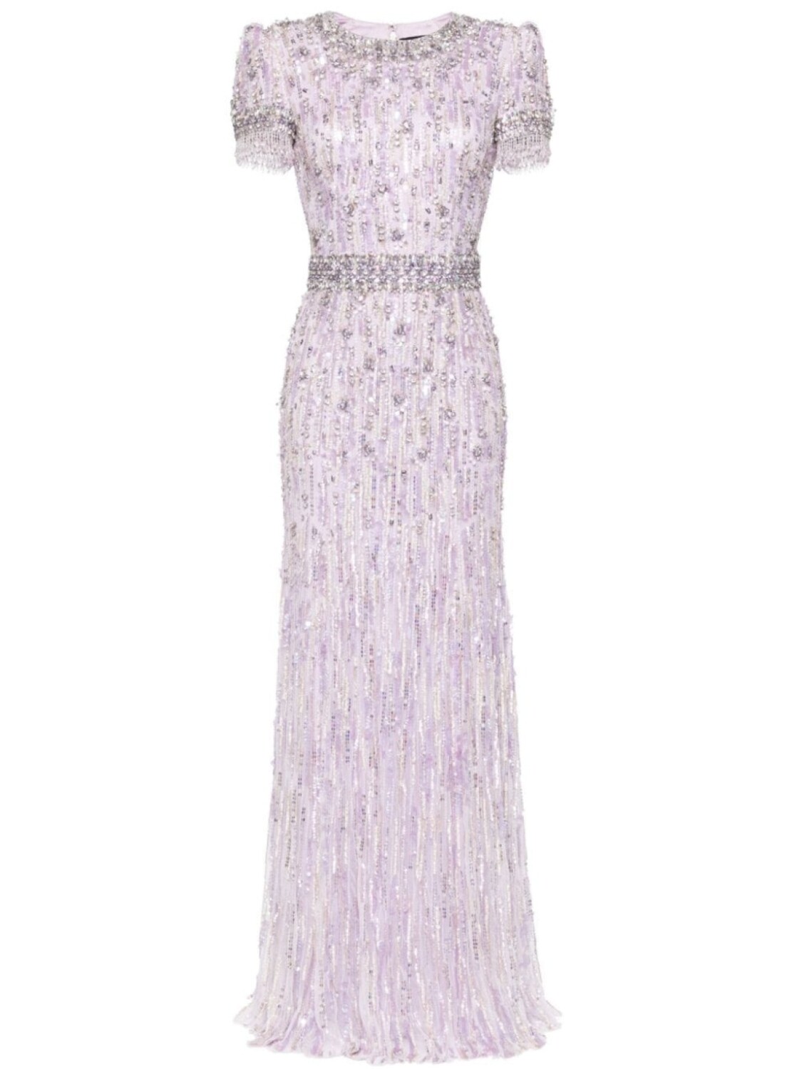 

Jenny Packham платье Roxy с пайетками, фиолетовый