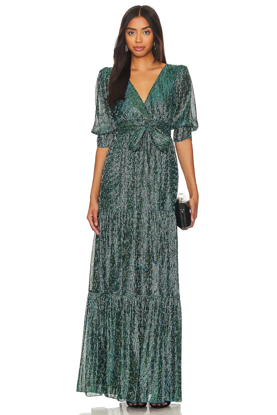 

Платье макси Tularosa Jainey, цвет Teal Blue