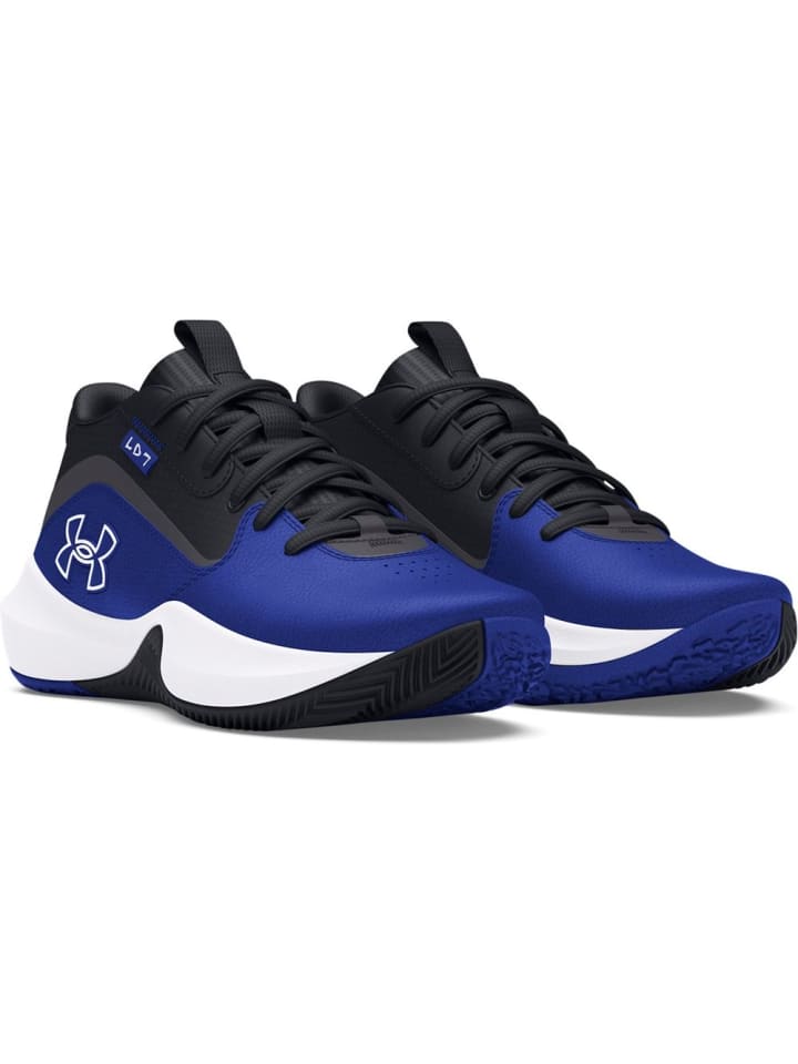 

Кроссовки на шнуровке Ua Gs Lockdown 7 Under Armour, синий