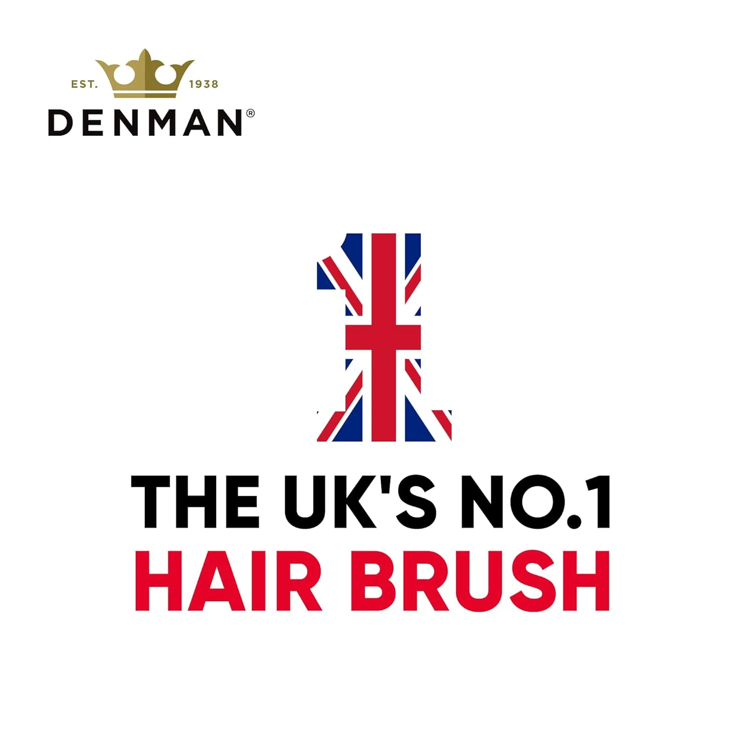 Большая щетка для укладки волос от Denman Denman, Black — фото 2