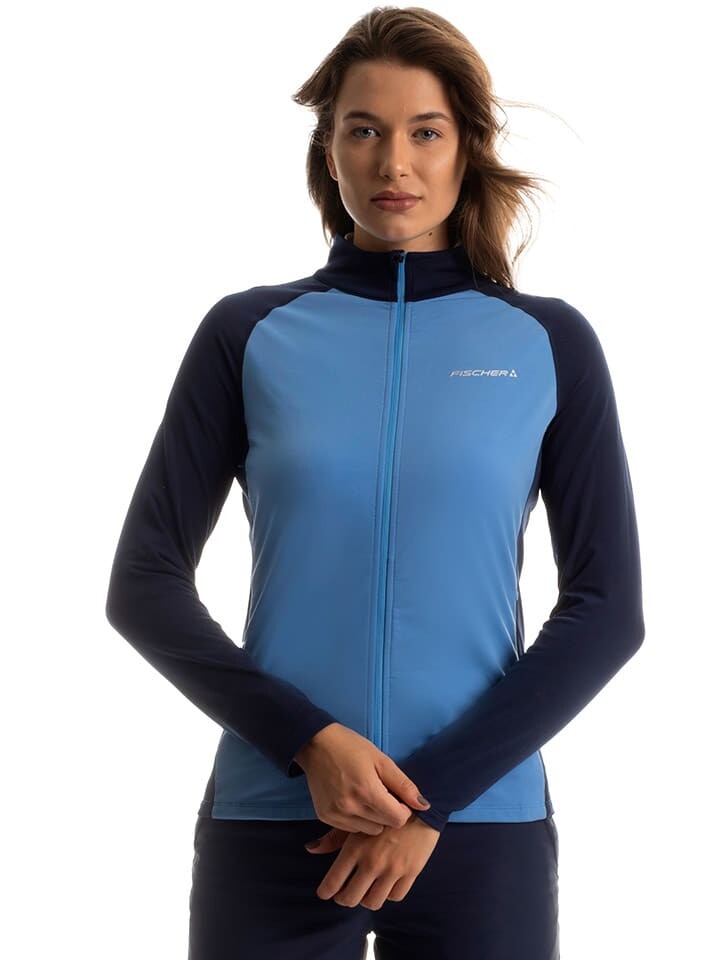 

Флисовая куртка Fischer Fleecejacke, цвет Blau/Dunkelblau