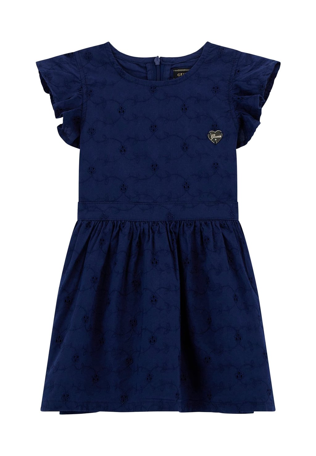 

Повседневное платье MITTELLANGES BRODERIE ANGLAISE Guess, темно-синий