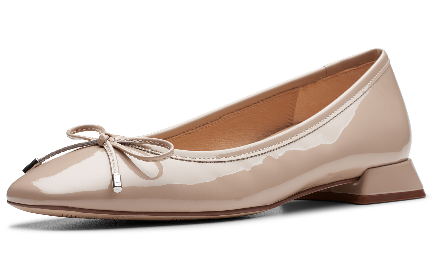 Женская повседневная обувь цвета хаки Clarks — фото 2