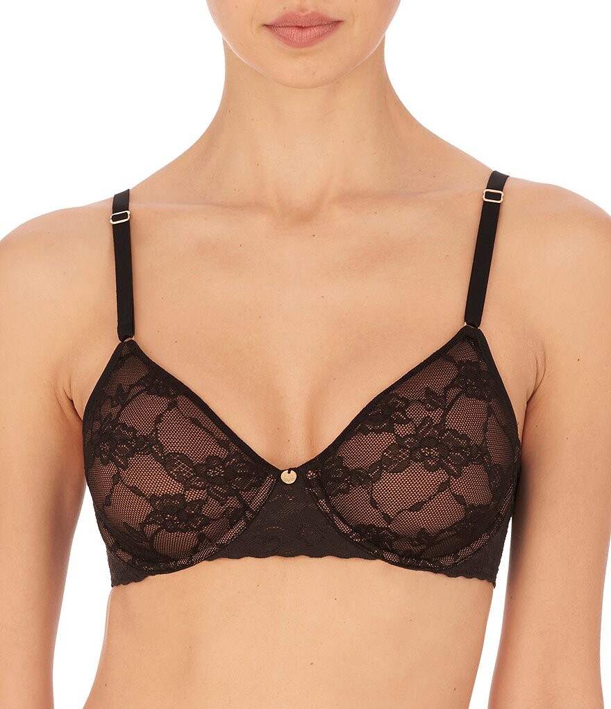 

Бюстгальтер на косточках без подкладки Natori Bliss Allure, черный