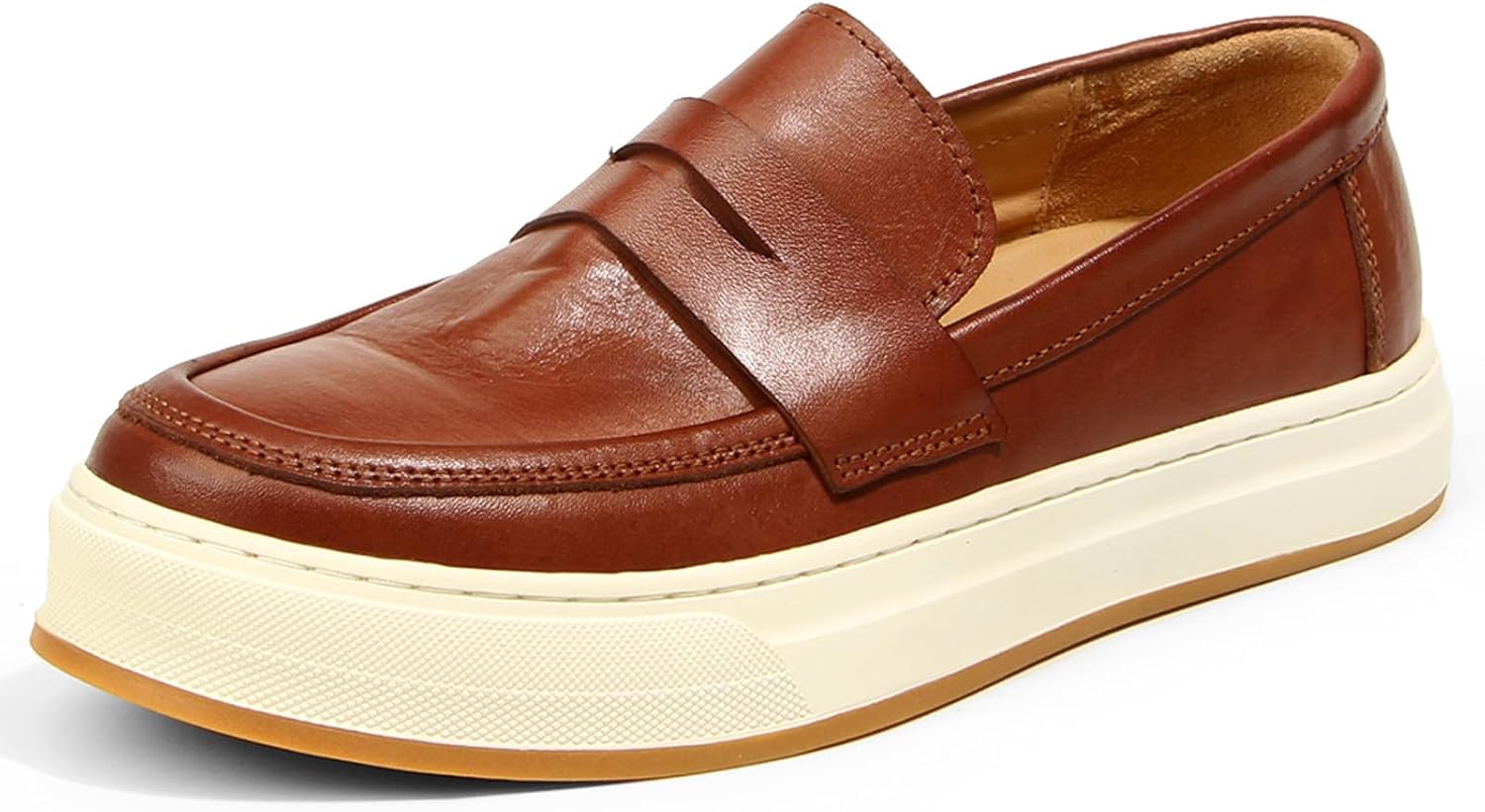 

Мужские лоферы на платформе Windhana, коричневый