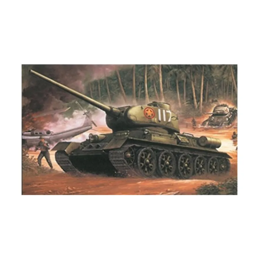 

НВА Т-34/85М, Dragon Models - 'Nam' Series (1:35)