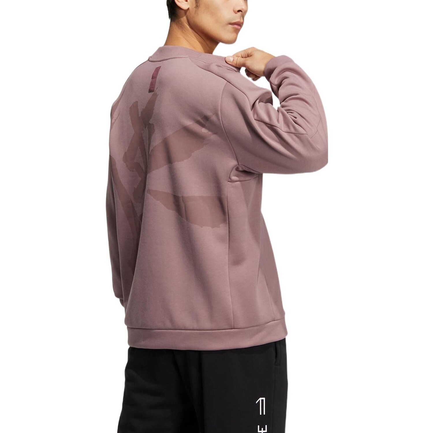 Мужская толстовка серии Wuji, фиолетовая Adidas, фиолетовый — фото 3
