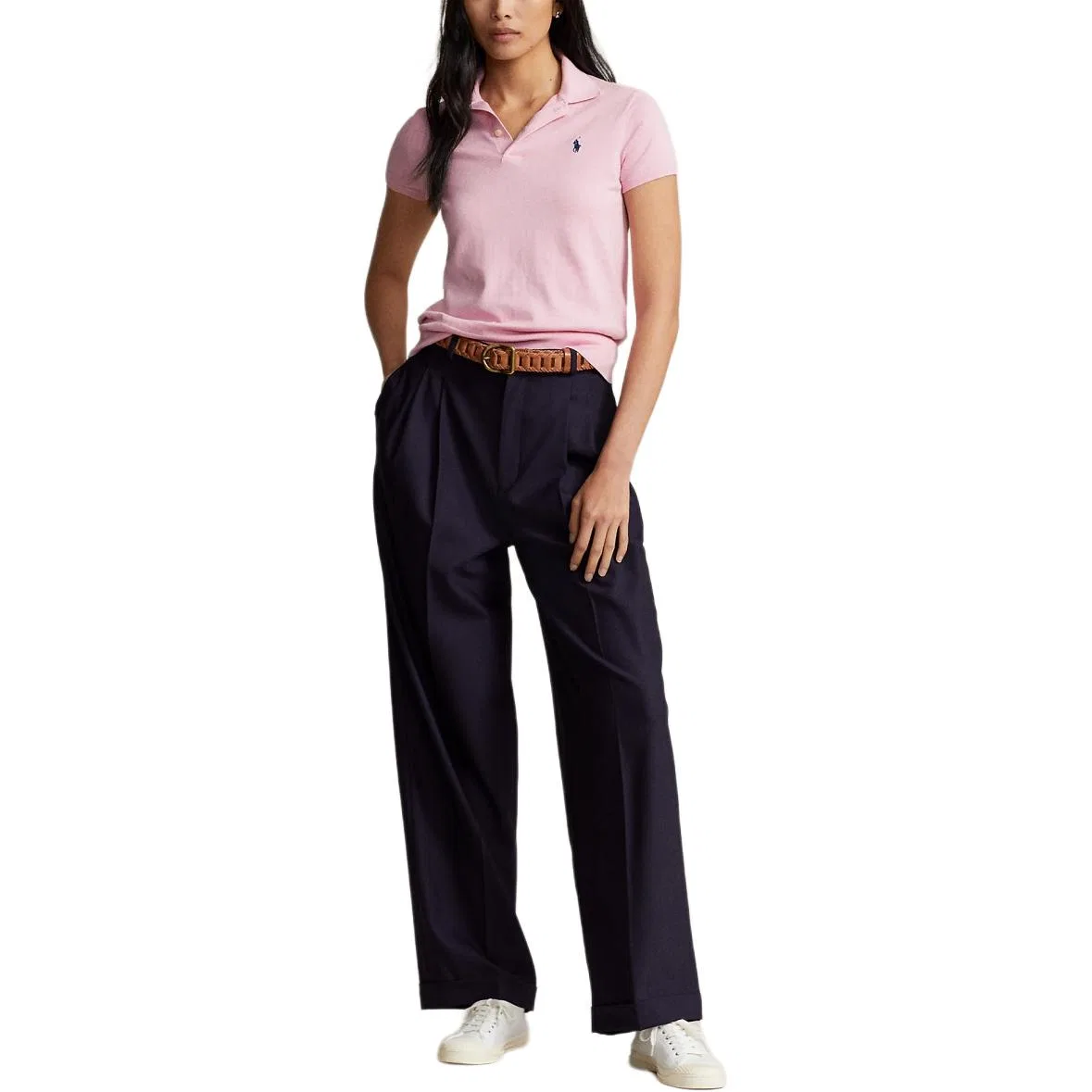 Джемпер Slim Fit женский Polo Ralph Lauren розовый — фото 3