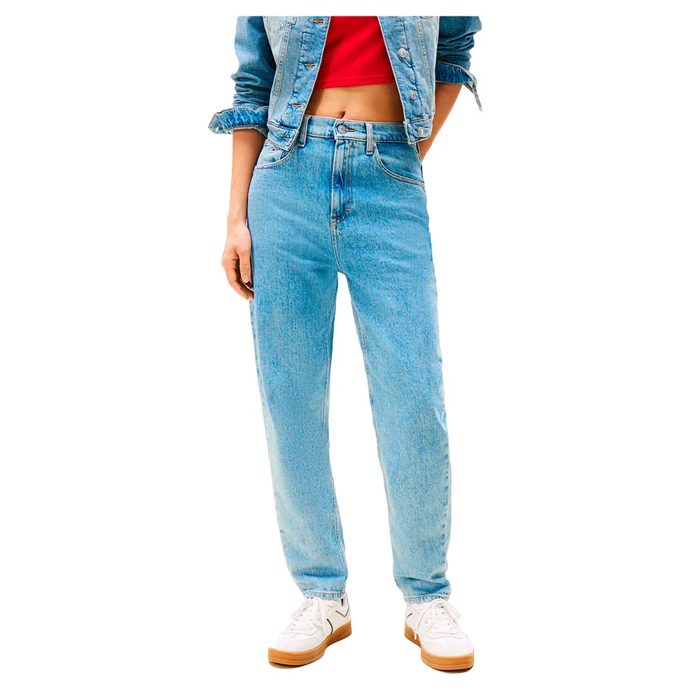 

Джинсы Tommy AI4116 Mom Tapered Fit high waist, синий