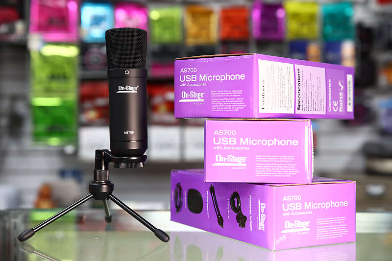 

Микрофон On-Stage AS700 USB Microphone