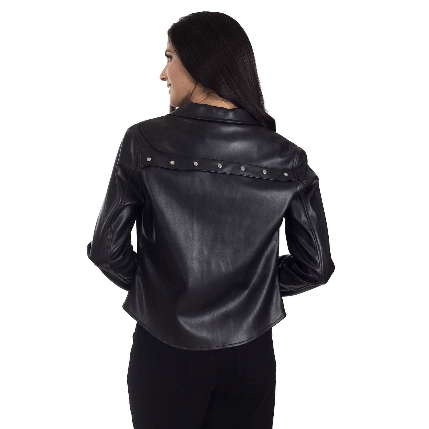 

Женская куртка Nine West из искусственной кожи Trucker Nine West