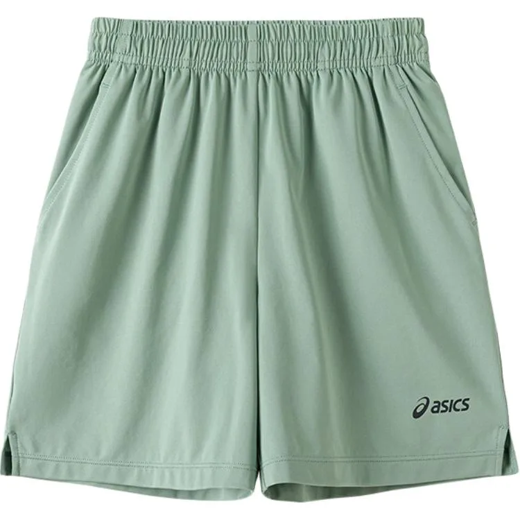 Детская тонкая короткая футболка ASICS, 4017 Green
