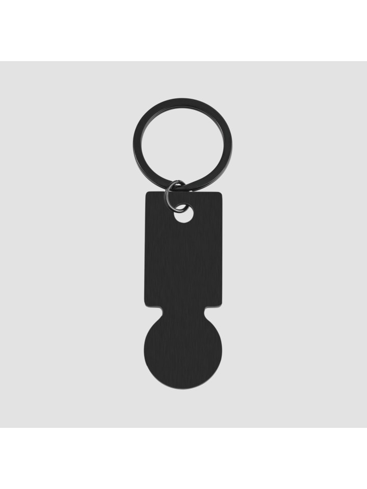 

Adeliás Универсальный кулон - брелок из нержавеющей стали черного цвета