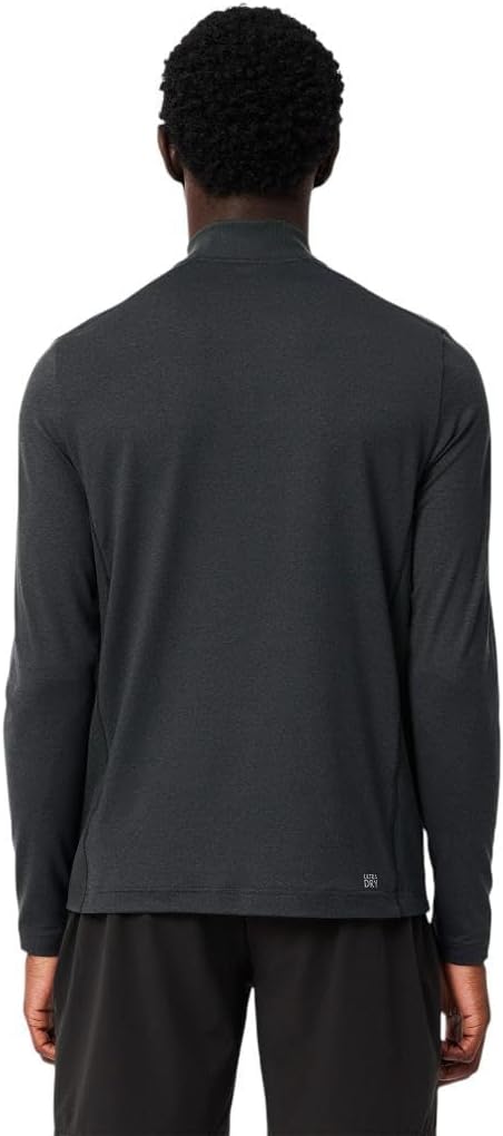 Толстовка Lacoste mens Sport Sportsuit Ultra Dry Stretch Sweatshirt, Heather Fusain/Heather — фото 3