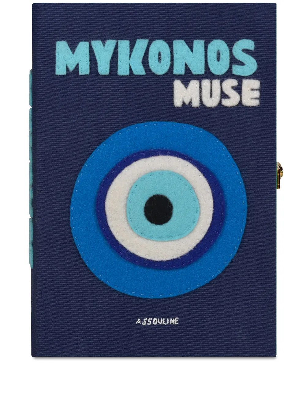 

Клатч Mykonos в виде книги Assouline, синий