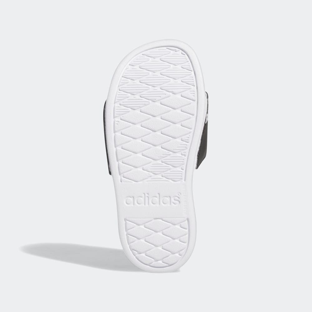 Шлепанцы Adidas Adilette Comfort для мальчиков, белый/черный — фото 4