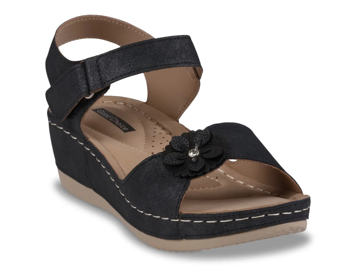 

Сандалии Maxwell Wedge Sandal Good Choice, черный