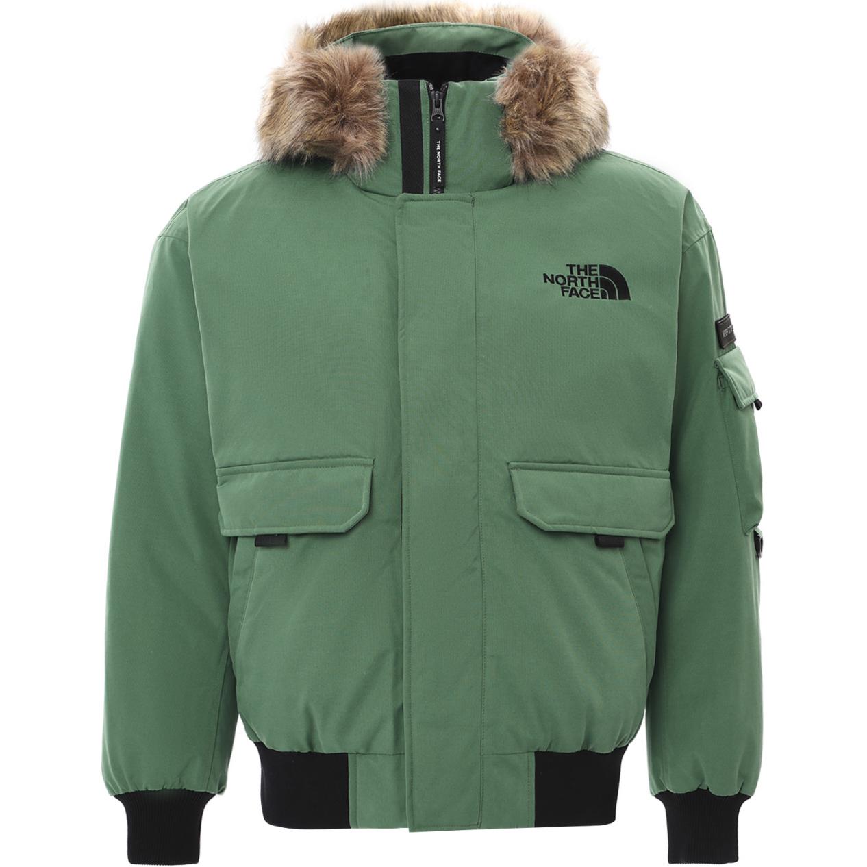 

Куртка унисекс зеленая The North Face, зеленый