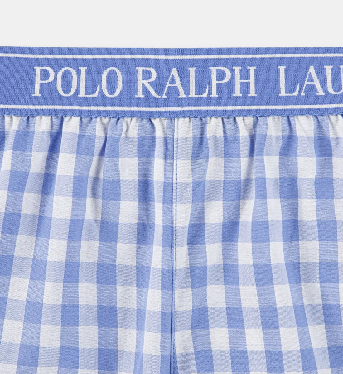 Комплект пижамы прямого кроя с короткими рукавами POLO RALPH LAUREN, синий — фото 3