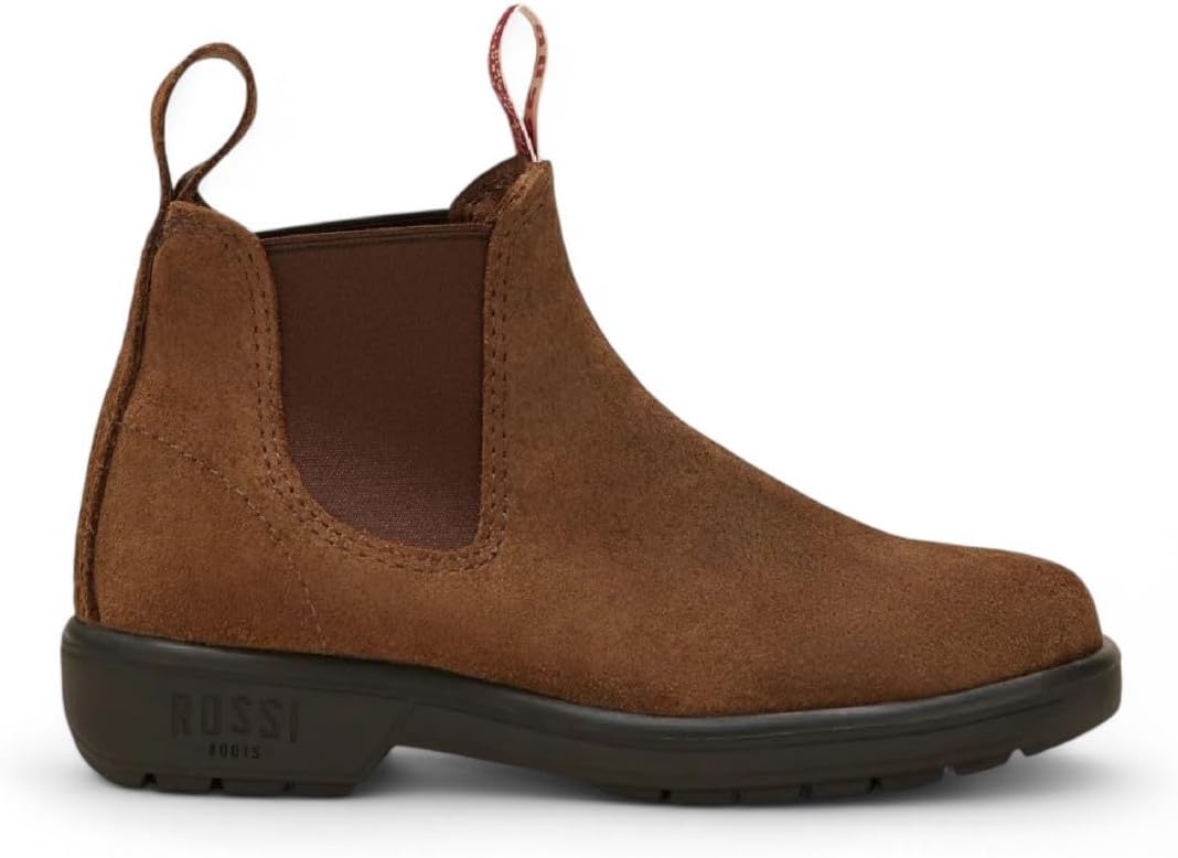 

Кожаные челси Rossi Endura 303 для Австралии, унисекс, прочные ботинки до щиколотки Infinity Leather, коричневый