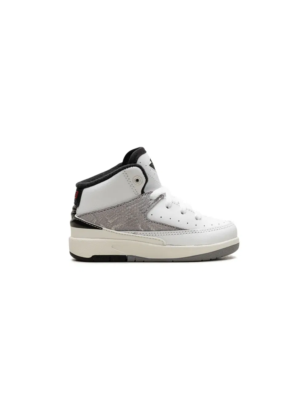 Кроссовки Air Jordan 2 "Python" Jordan Kids, белый — фото 2