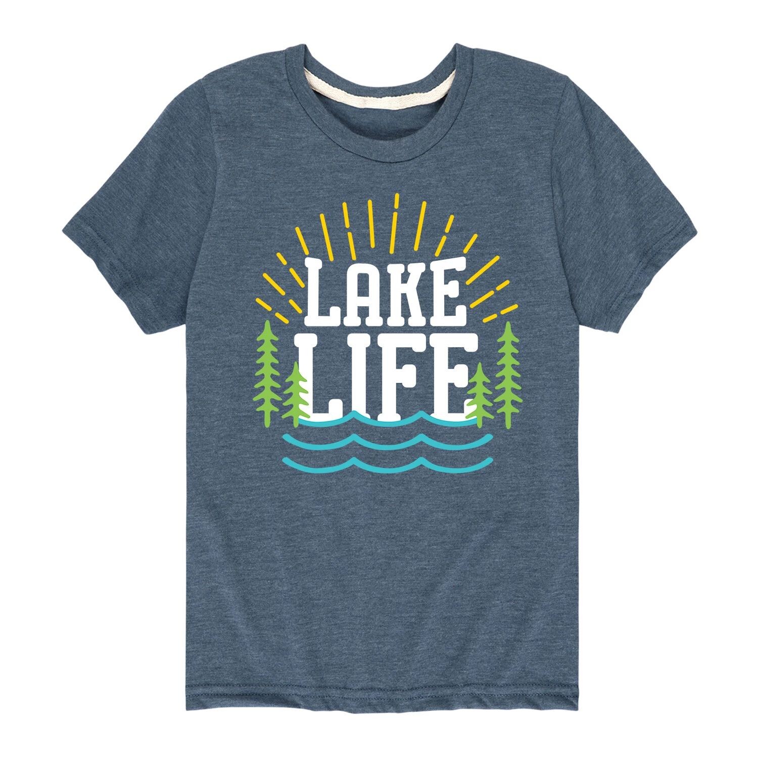 

Футболка Lake Life для мальчиков 8–20 лет Licensed Character, синий