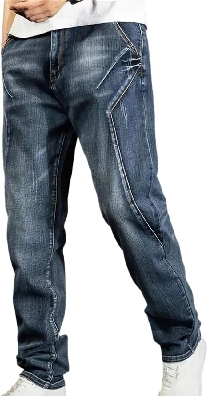 Джинсы прямые джинсовые 94