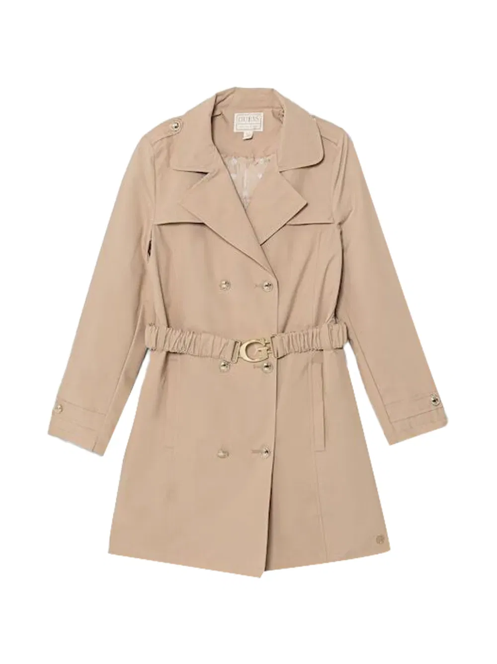 Холщовый тренчкот Guess Kids, нейтральный
