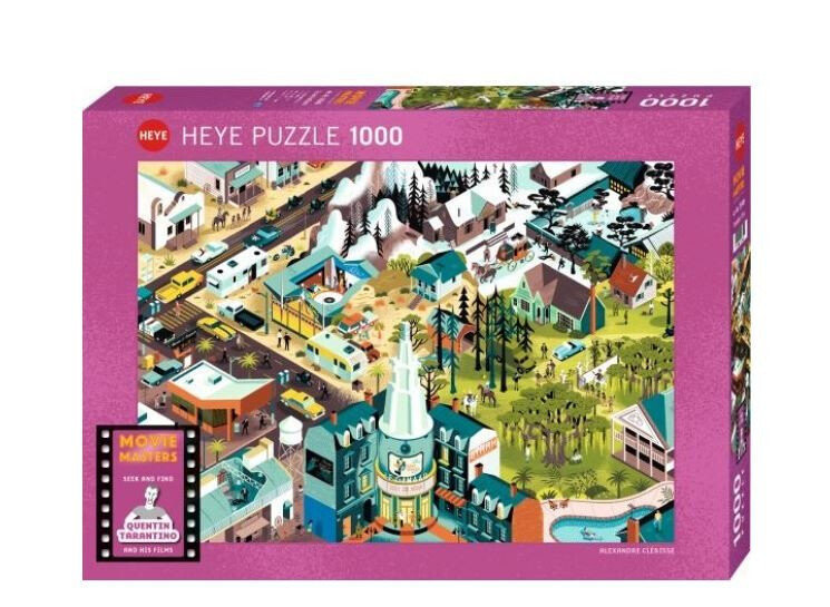 

Эй, пазл, фильмы Квантина Тарантино, 1000 шт. Heye