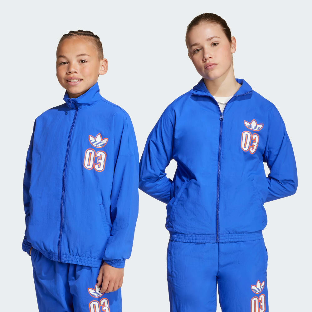 

Спортивный костюм Adidas Woven Track Top Kids, цвет Lucid Blue