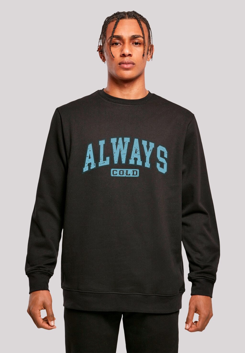 

Толстовка ALWAYS COLD COLLEGIATE COZY F4NT4STIC, черный