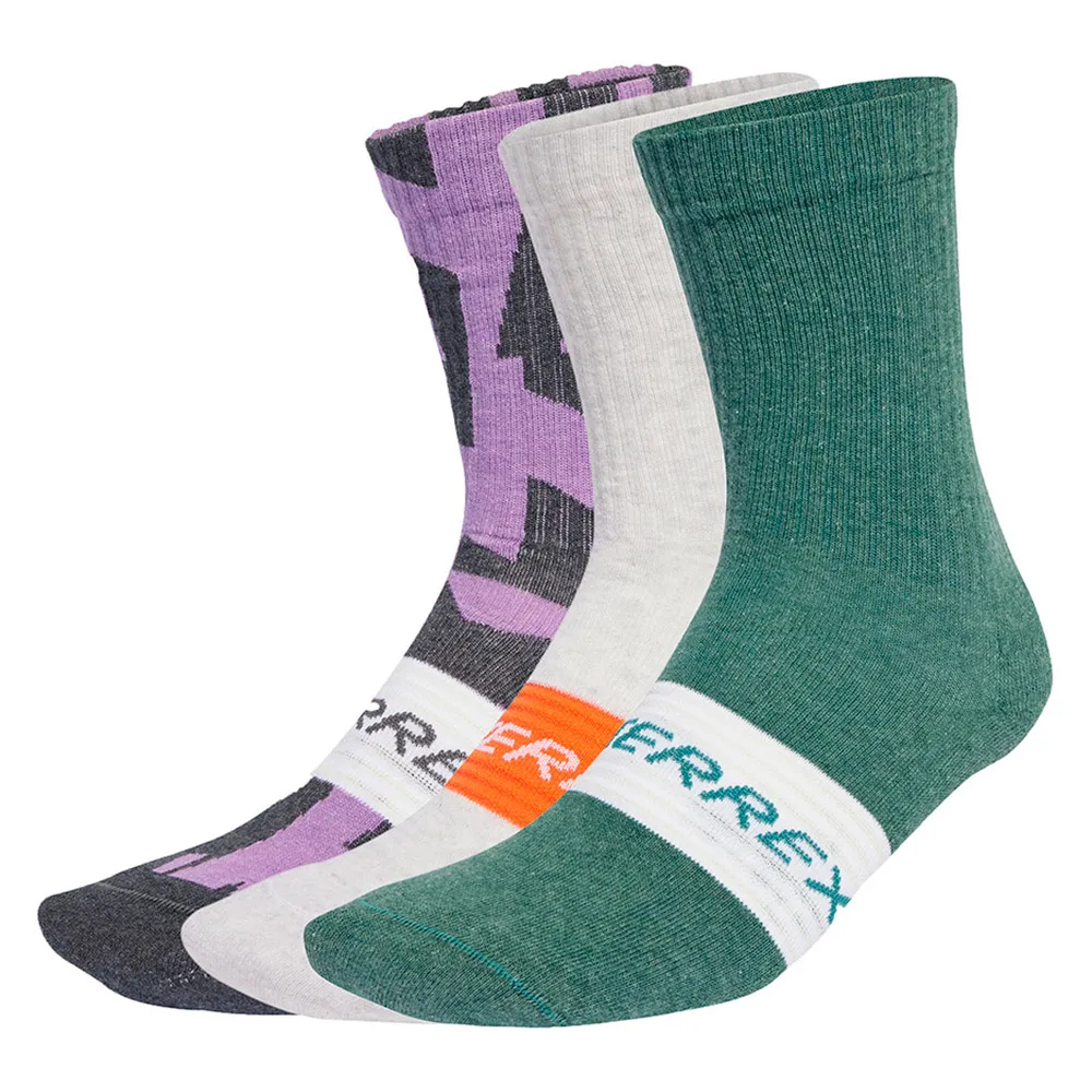 

Носки 3 шт adidas Terrex Multi crew, разноцветный