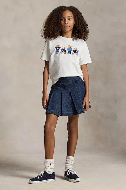 Футболка хлопковая Polo Ralph Lauren, белый — фото 4
