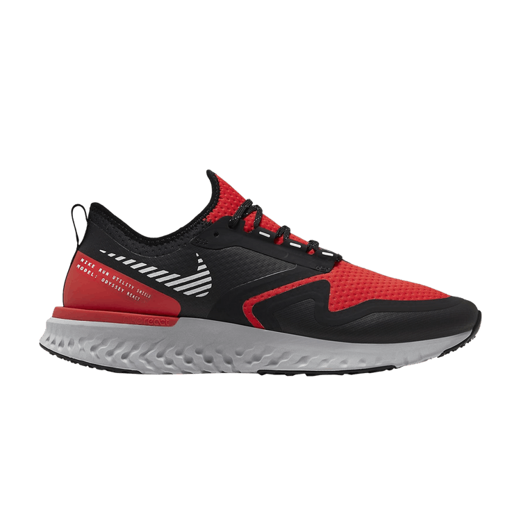 

Кроссовки Odyssey React 2 Shield 'Habanero Red Black', красный
