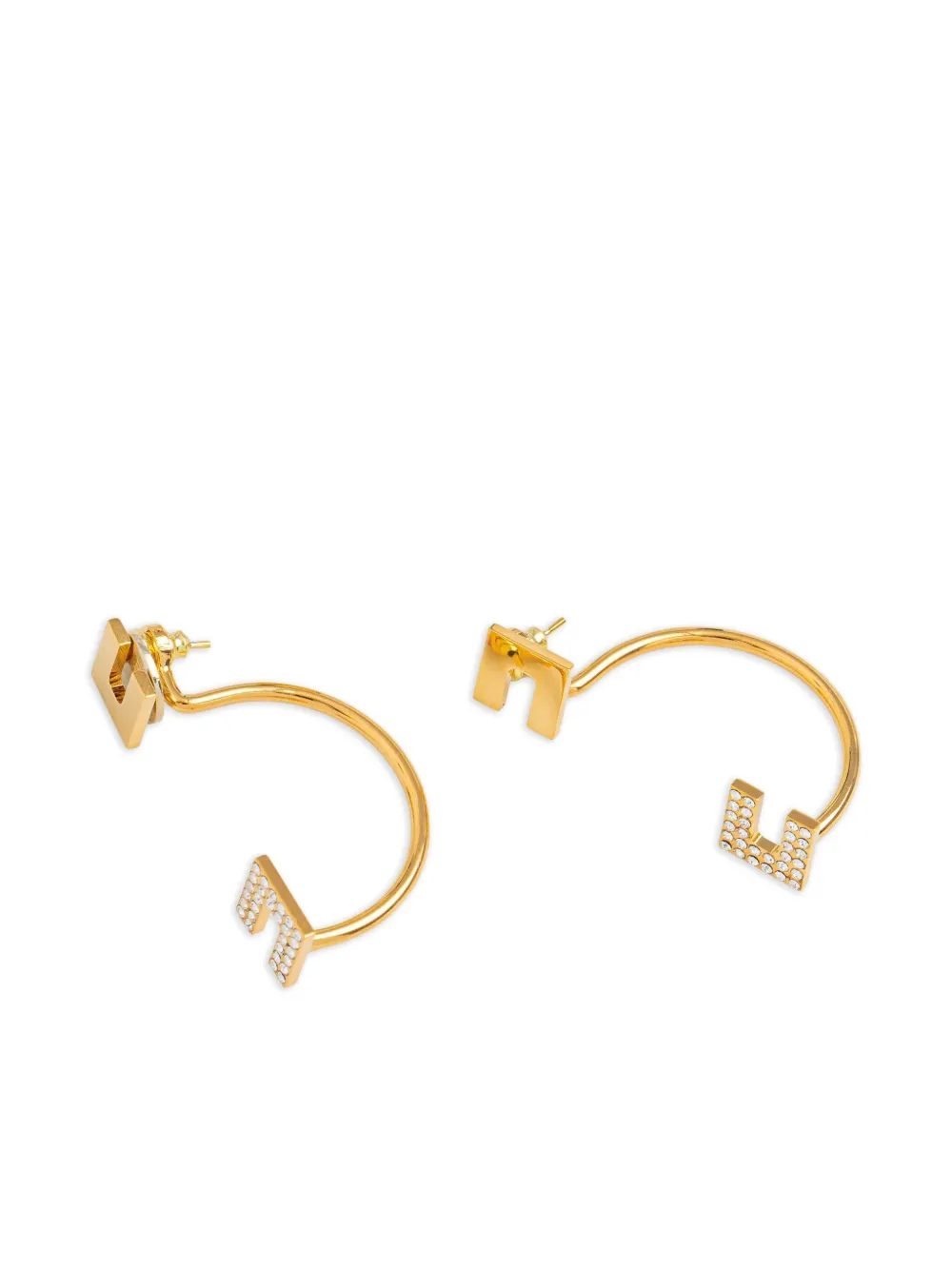 

Серьги с кристаллами Elisabetta Franchi, золотой