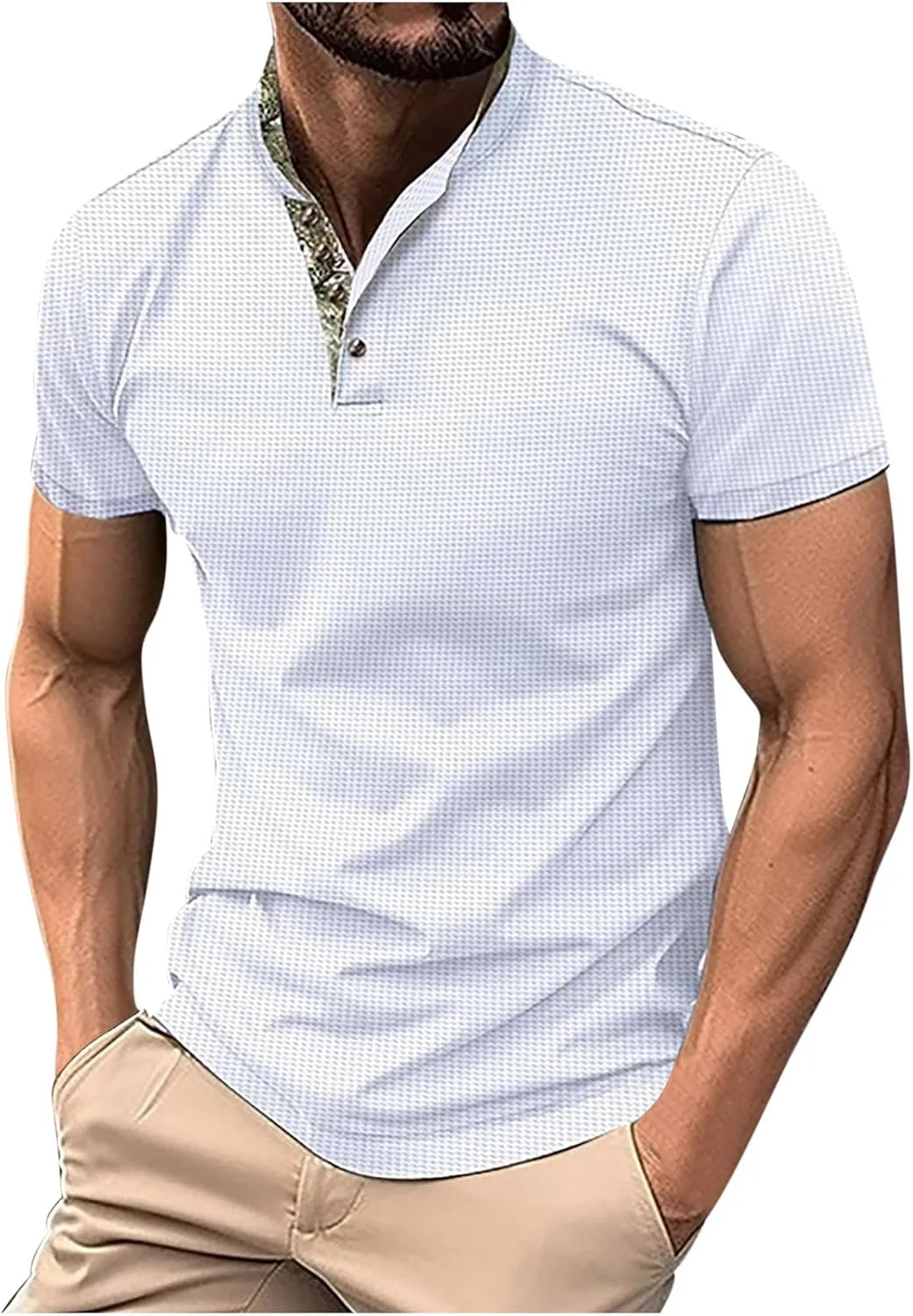 

Мужская хлопковая футболка-поло slim fit для спорта и фитнеса