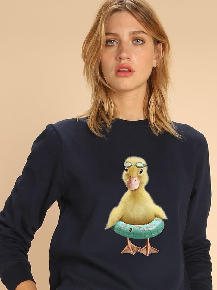 

Толстовка WOOOP Sweatshirt Duck, темно-синий
