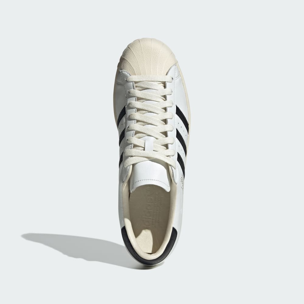 Кроссовки Adidas Superstar Vintage Shoes, цвет Core White/Core Black/Cream White — фото 2
