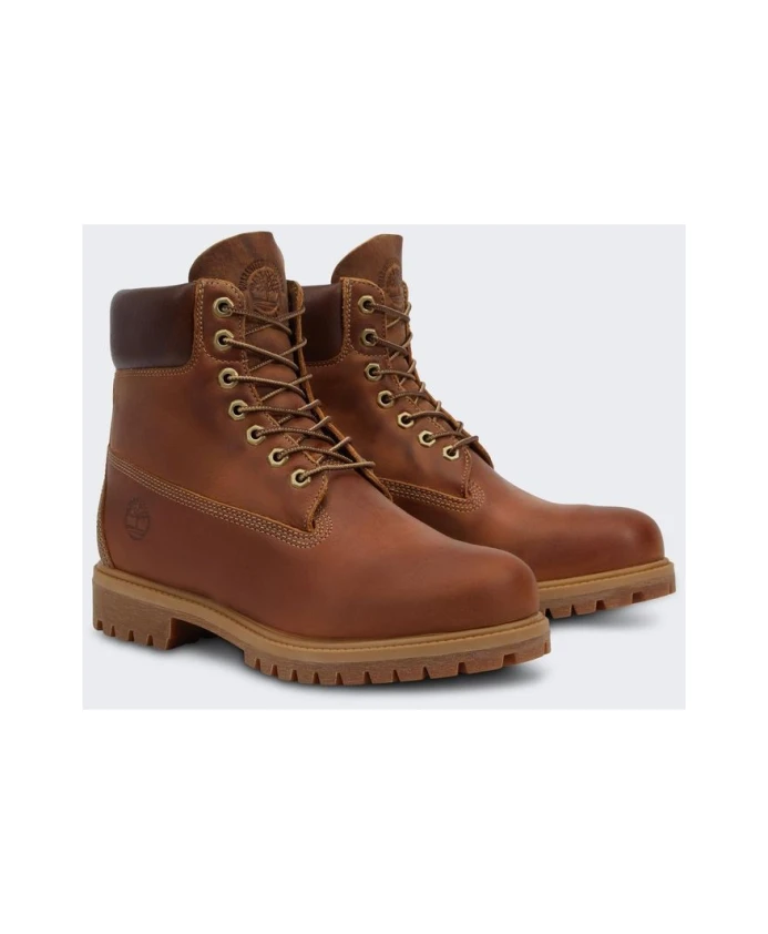 Мужские ботинки на шнуровке Timberland, коричневый — фото 4