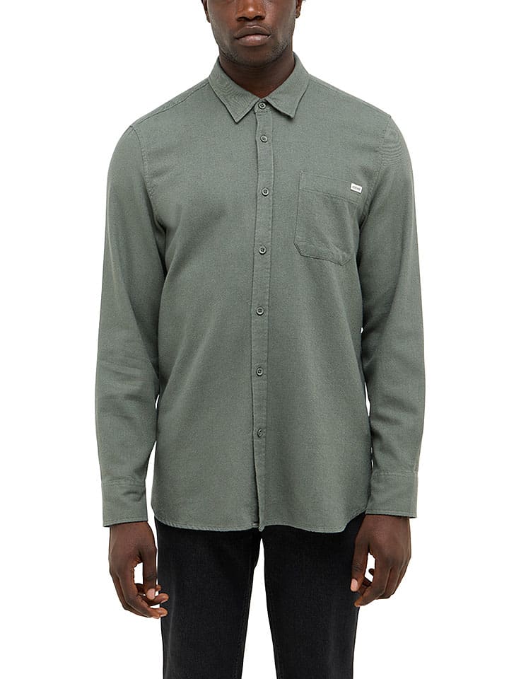 

Mustang Зеленая рубашка