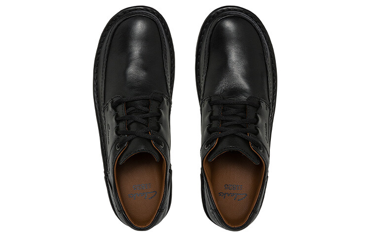 Мужские туфли Clarks Men's Casual Shoes Men Low-Top Black — фото 4