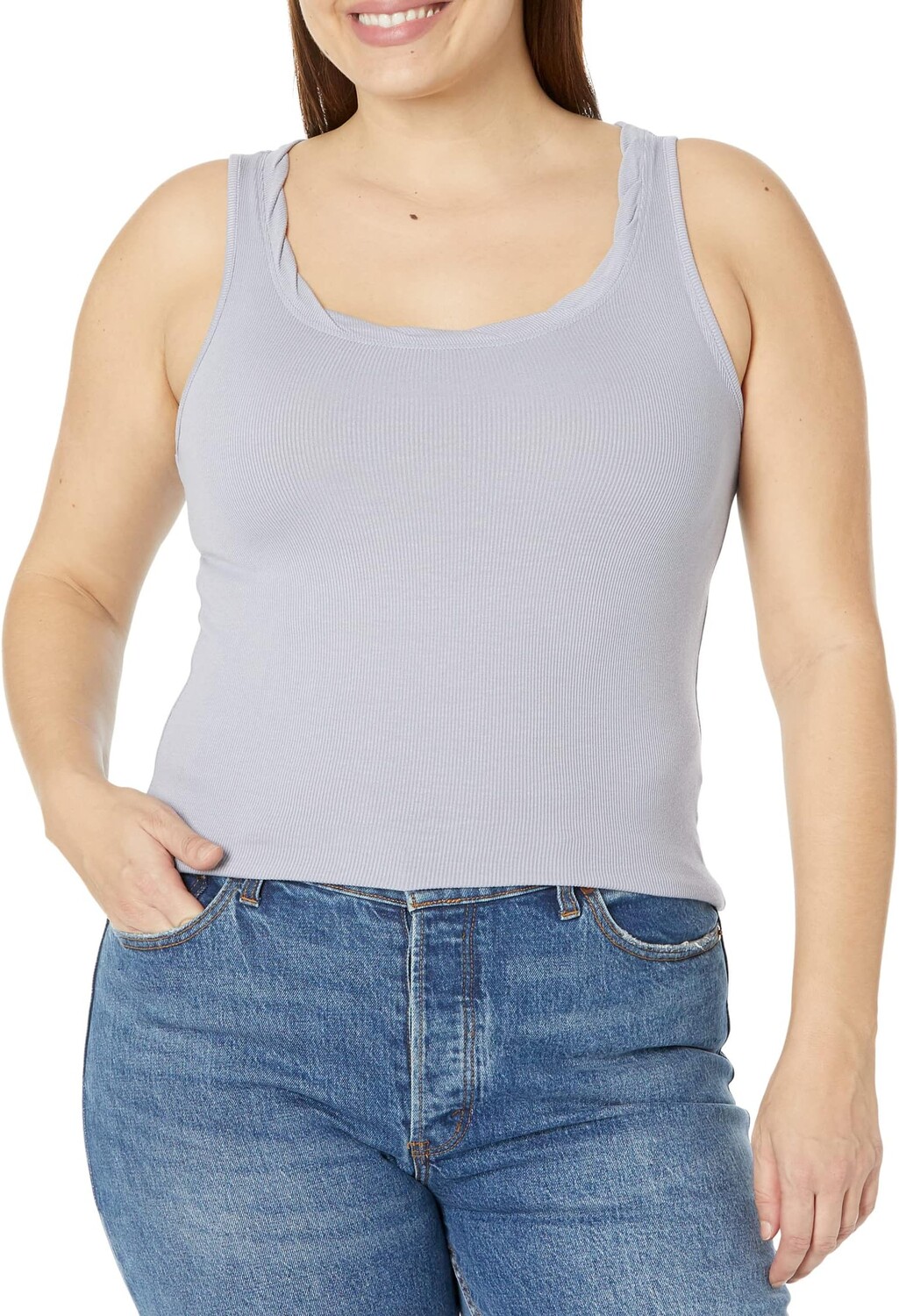 

Топ Splendid Chiara Tank, цвет Smoke Lavender