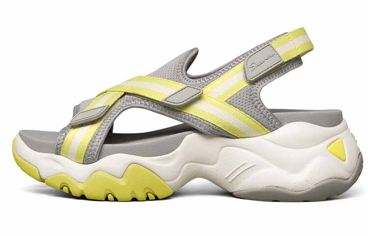Пляжные сандалии D"LITES 3.0 женские серые/желтые Skechers