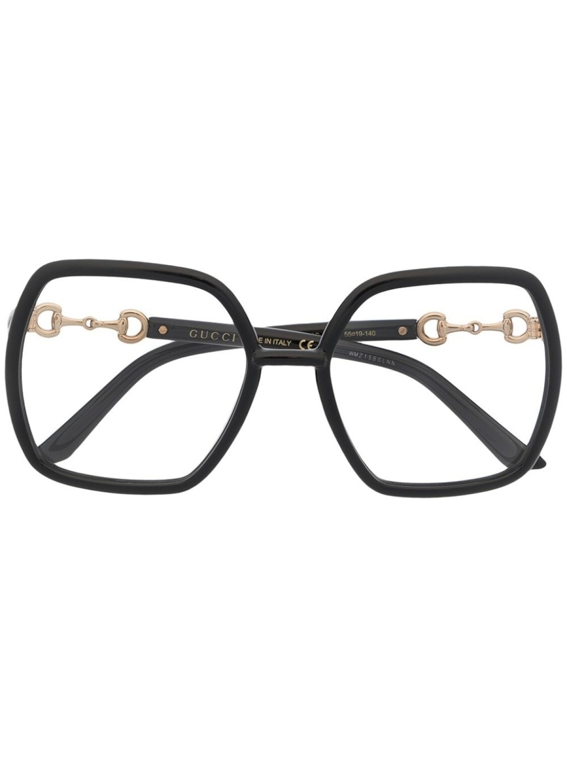 

Gucci Eyewear очки в массивной оправе, черный