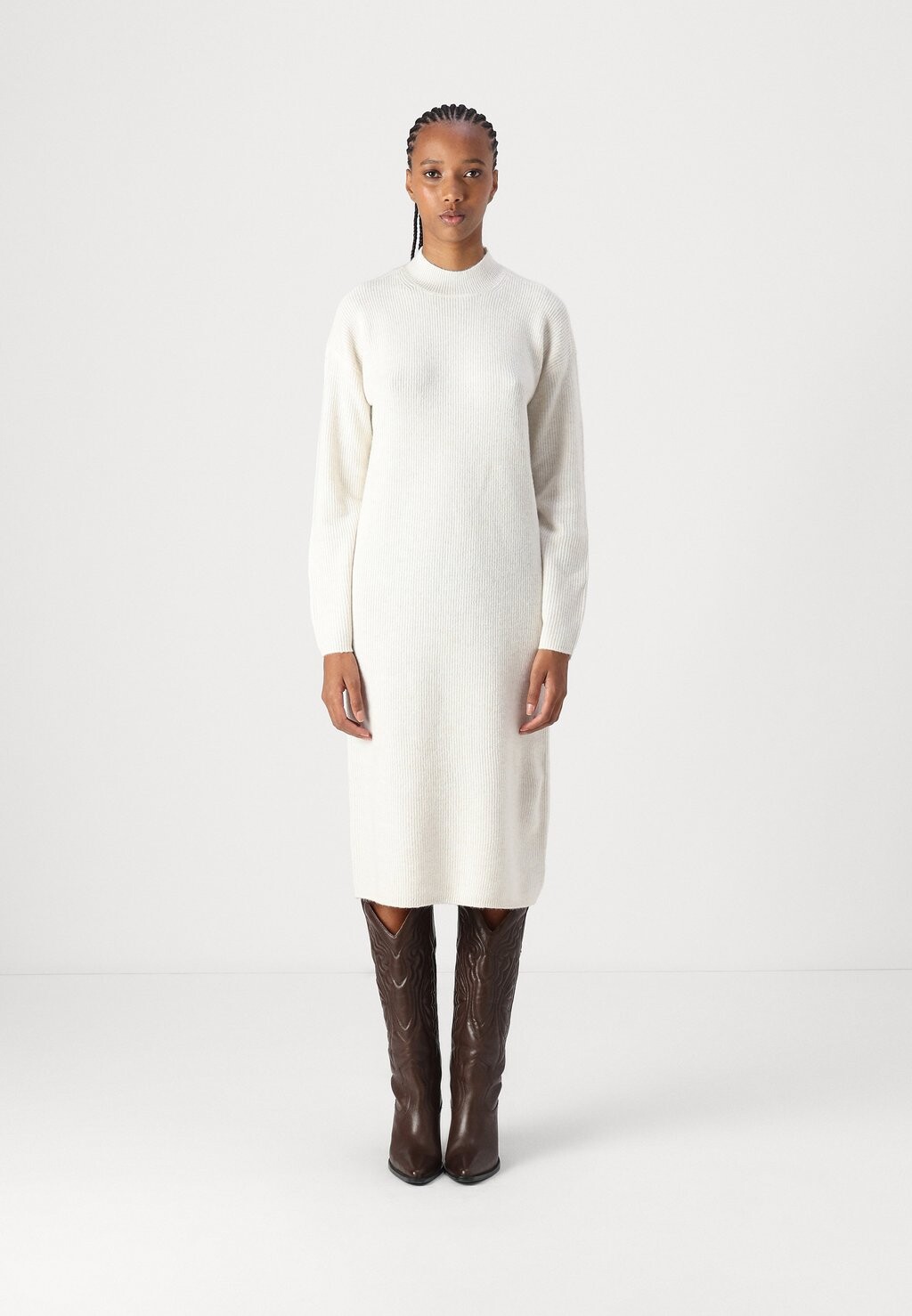 

Платье-джемпер JDYLUMI LIFE HIGH NECK DRESS JDY, бежевый